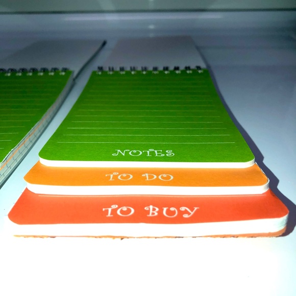 SKYHIGH Set of 5 Mini Journals + Note Pads Flocked Floral Butterflies Lined NEW! - Picture 12 of 14